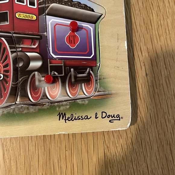 Melissa & Doug Train Sound Puzzle - Picture 2 of 4
